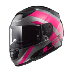 Helma LS2 FF397 TRIDENT Titanium Pink