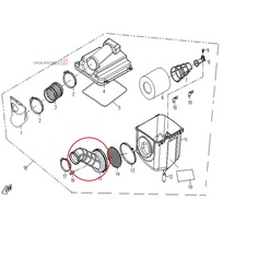 Příruba sání k airboxu - CFMOTO Gladiator                                                                                                                                                                                                                 