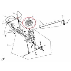 Manžeta Řadící páky  CFMOTO                                                                                                                                                                                                                               