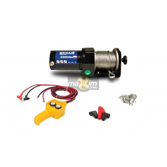 Naviják Husarwinch bst 2000 Y, 12v,ocelové lano