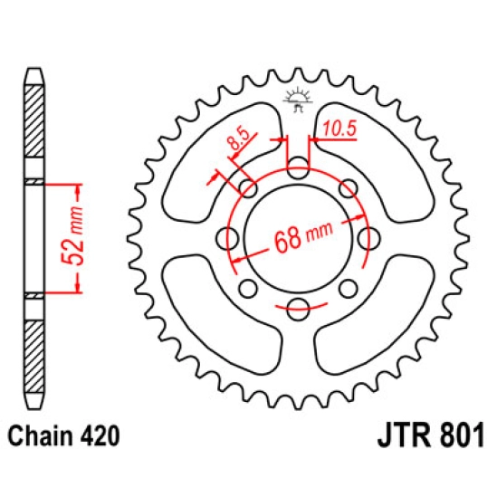 Rozeta JT39z, Suzuki LTZ 50 84-01                                                                                                                                                                                                                         