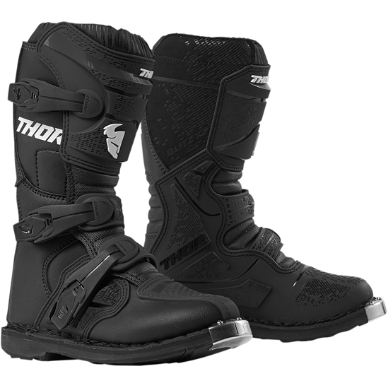 Dětské motokrosové boty YOUTH BLITZ S4 OFFROAD BOOTS BLACK vel. 7