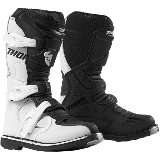 Dětské motokrosové boty Mini Blitz XP WHITE/BLACK