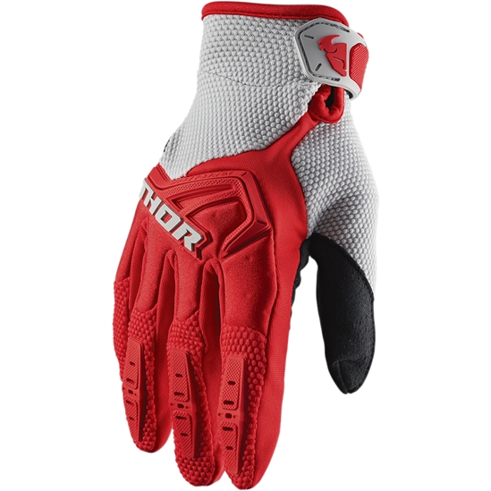 Rukavice THOR Spectrum red/ grey