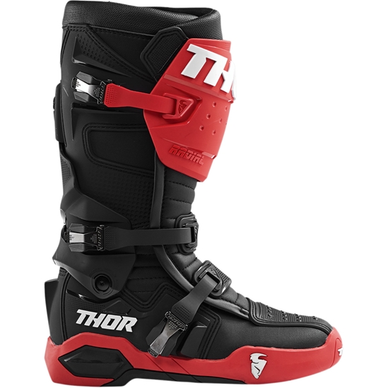 Motocrosové Boty Thor Radial black red