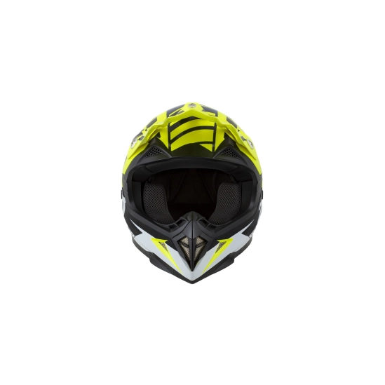 Helma dětská ZED (žlutí fluo/černá bílá)