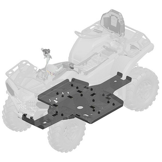 X450-A/X520-A Gen. 2 (dlouhá verze) Ochranný kryt podvozku plastový CFMOTO                                                                                                                                                                                